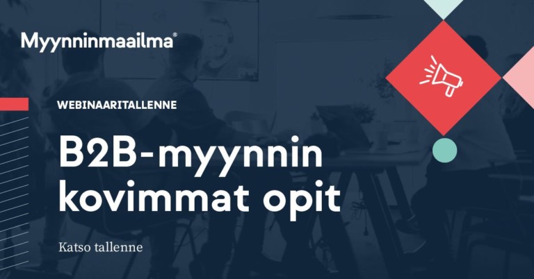 Webinaaritallenne: OPI, NÄE, KASVA - B2B-myynnin Kovimmat Opit ...