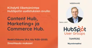 Tampereen HubSpot User Groupin tapahtuma 19.6.2024.